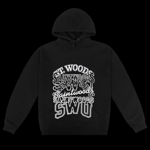 Saintwoods Seven Hoodie 'Black'
