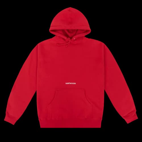 Saintwoods Logo Hoodie 'Red'