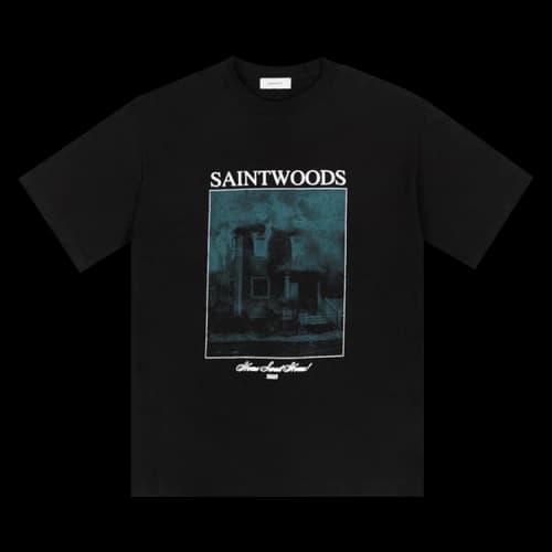 Saintwoods Home Sweet Home Tee 'Black'