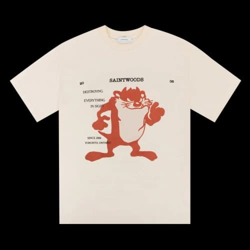 Saintwoods Wild West Tee 'Sand'