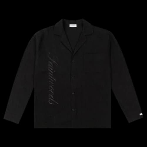 Saintwoods Linen Pyjama Top 'Black'