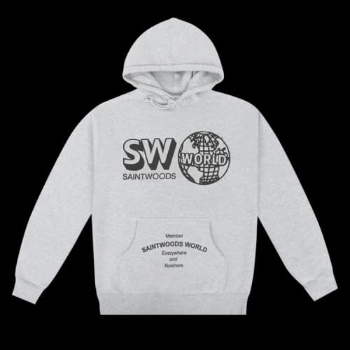 Saintwoods World Member Hoodie 'Ash'