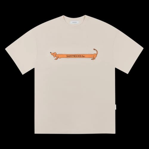 Saintwoods Inc. Tee 'Cream'