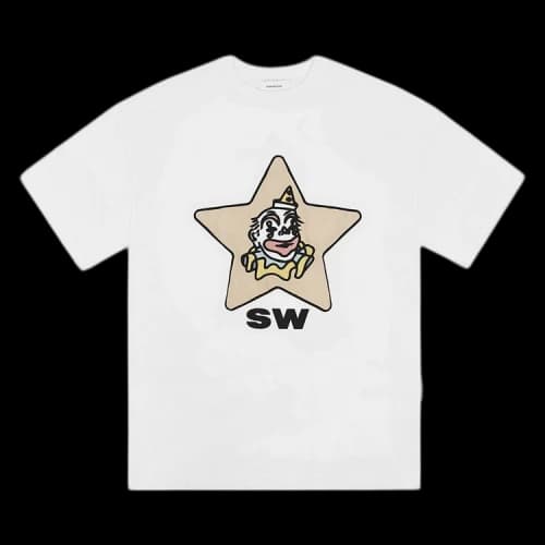 Saintwoods Star Of The Show Tee 'White'