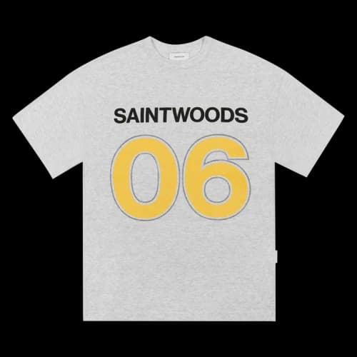 Saintwoods "06" Tee 'Ash'