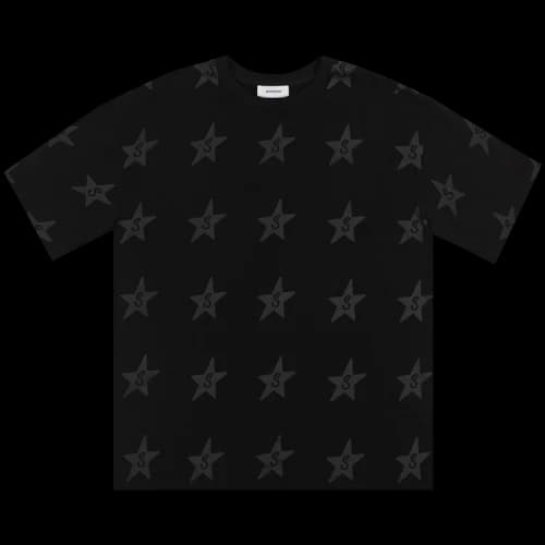 Saintwoods Yellow Snow Tee 'Black'