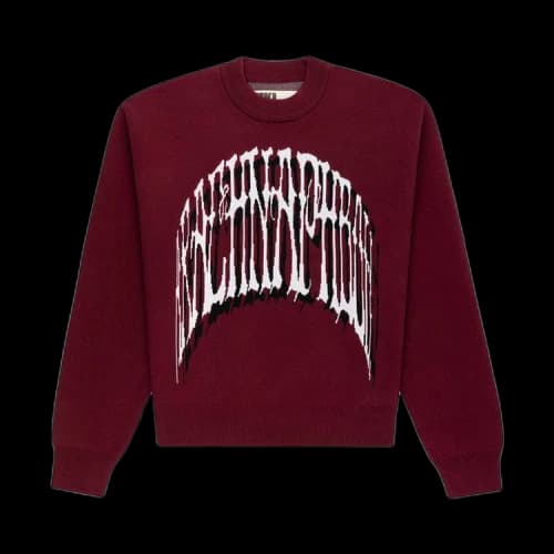 Sp5der Arachnaphobia Sweater 'Burgundy'