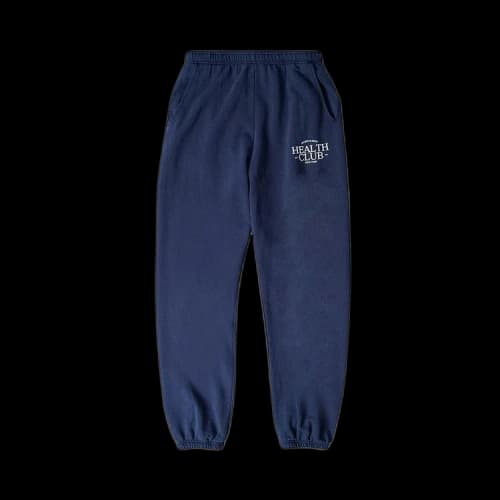 Sporty & Rich Public Health Club Sweatpants 'Navy'