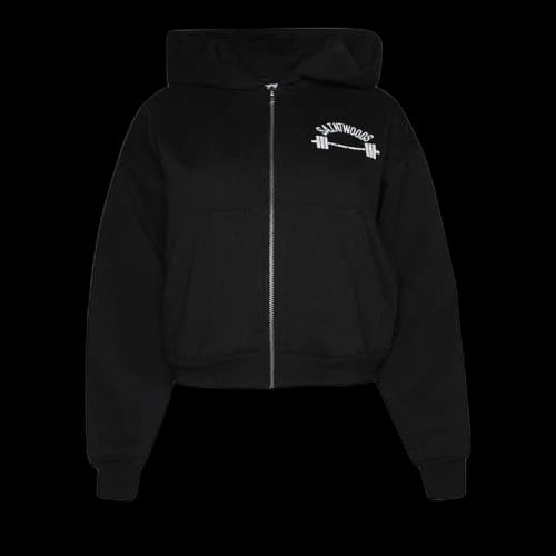 Saintwoods Crop Zip 'Black'