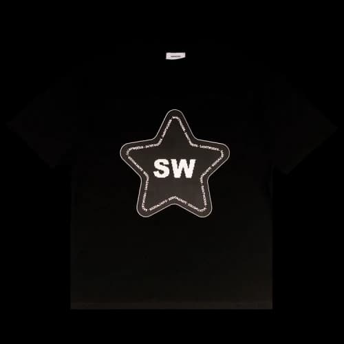 Saintwoods Star Tee 'Black'