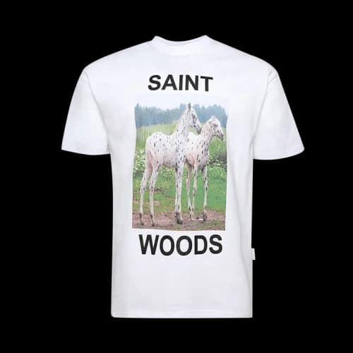 Saintwoods Horse Tee 'White'