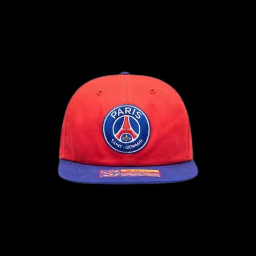 Paris Saint-Germain x Fan Ink Snapback Front Patch 1970 Back Embroidered Hat 'Red/Blue'