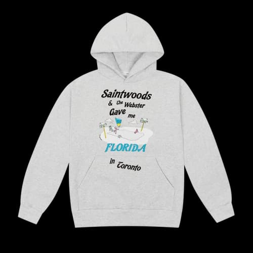 Saintwoods x The Webster Florida In Toronto Hoodie 'Grey'