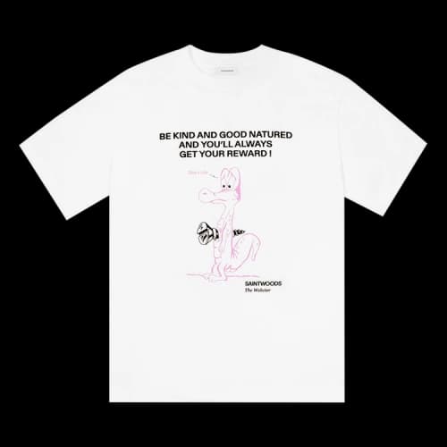 Saintwoods That's Life T-Shirt 'White'