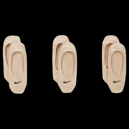 Nike Everyday Lightweight Footie Socks (3 Pairs) 'Net/Black'