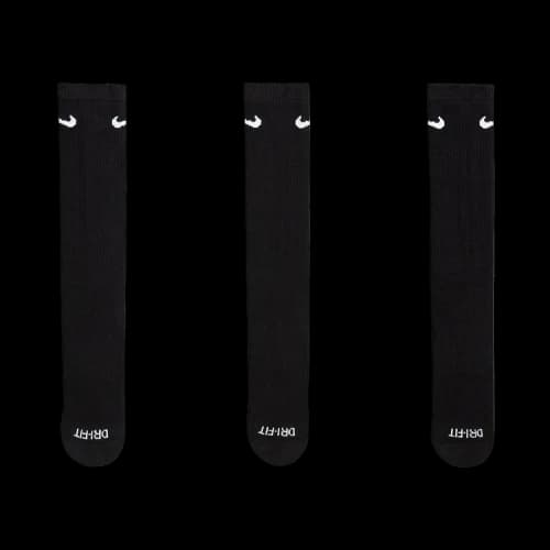 Nike Everyday Plus Cushioned Crew Socks 'Black'