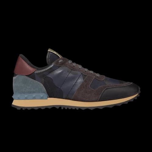 Valentino Rockrunner 'Camo - Marine Blue Brown'