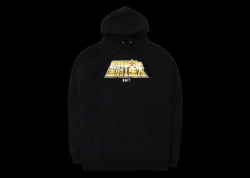 BAIT x Saint Seiya Zodiacs Gold Foil Hoodie Black