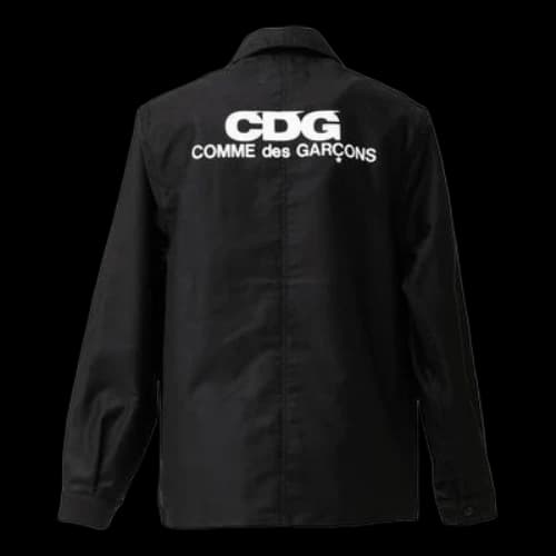 COMME des GARCONS CDG Back Logo Coach Jacket 'Black'