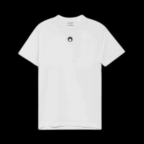 Marine Serre Moon Logo Jersey T-Shirt 'White'