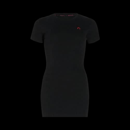 Marine Serre Short T-Shirt Dress 'Black'