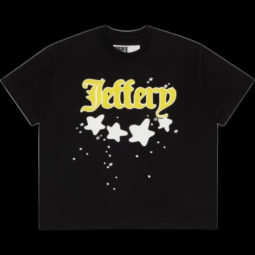 Sp5der Jeffery Heavyweight Tee 'Black'