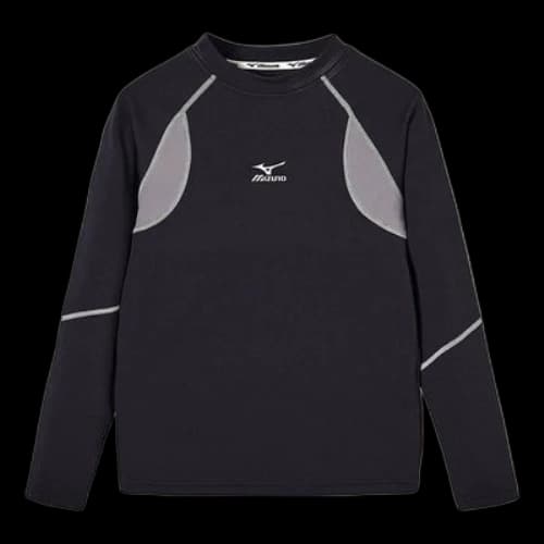 (GS) Mizuno Long Sleeve T-shirt 'Black'