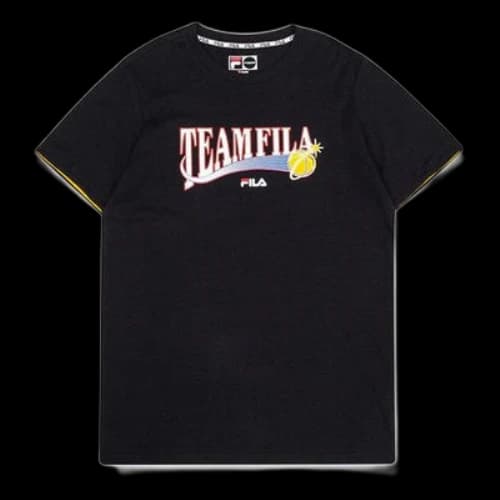FILA FUSION Basketball Series Short Sleeve Black