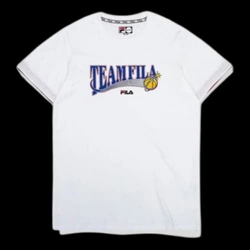 FILA FUSION Basketball Series Short Sleeve White