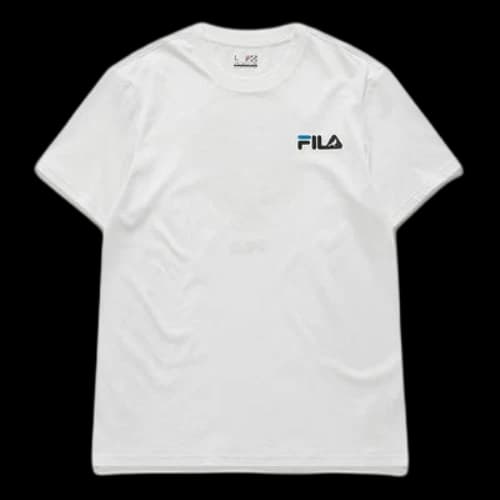 FILA FUSION x Staple Alphabet Pattern Printing White
