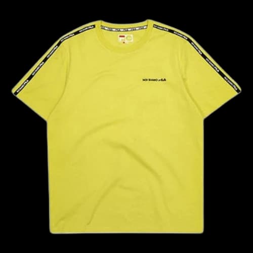 FILA FUSION Logo Short Sleeve Yellow