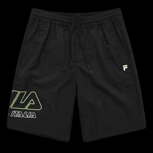 FILA FUSION Casual Woven 5-Inch Shorts 'Black'