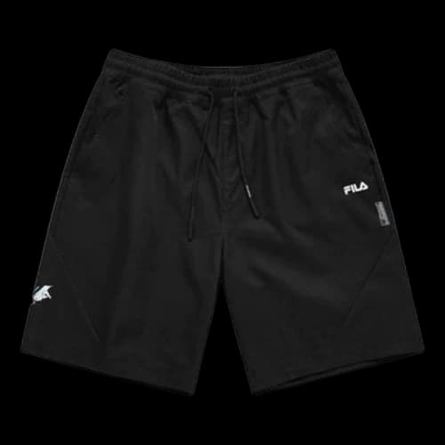 FILA FUSION Tennis Woven Sports 5-Inch Shorts 'Black'