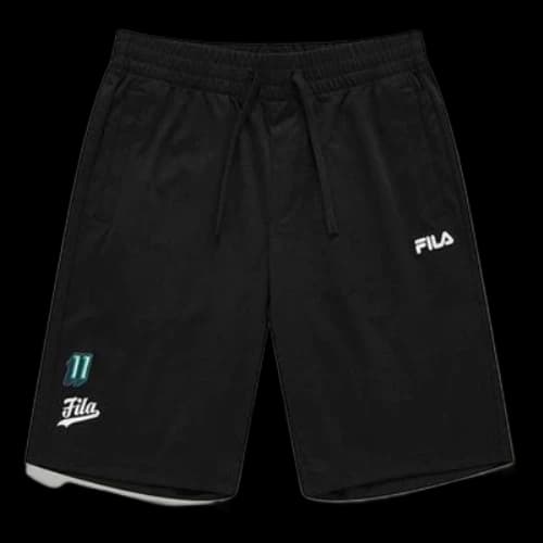 FILA FUSION Baseball Knitted 5-Inch Shorts 'Black'