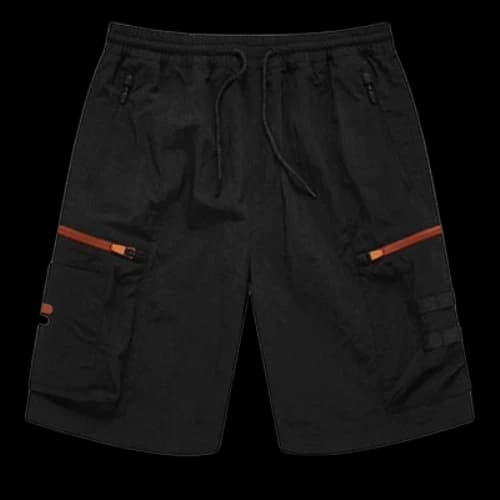 FILA FUSION Woven Utility Sports 5-Inch Shorts 'Black'