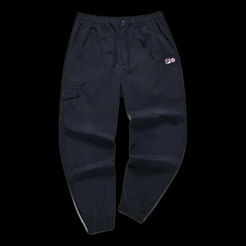 FILA FUSION x staple Embroidered Logo Loose Fit Woven Pants 'Navy'