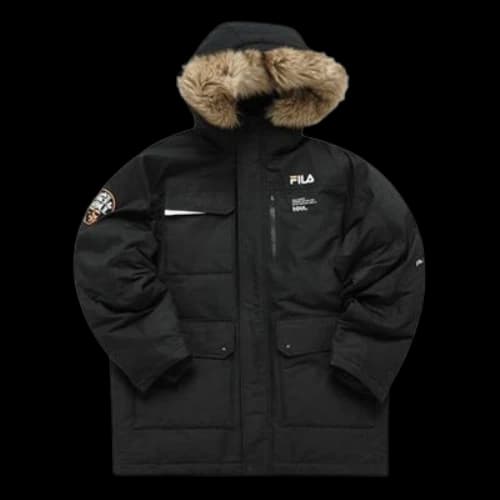 FILA FUSION Multi Pocket Down Jacket 'Black'