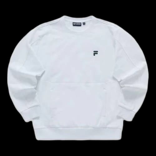 FILA FUSION Graphic Sweater 'Teal Black'