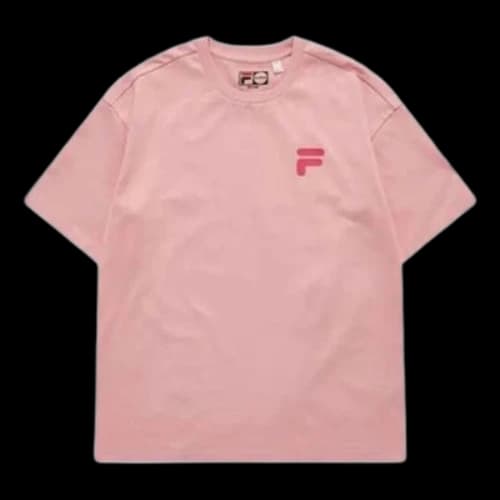 FILA FUSION Logo T-Shirt 'Pink'