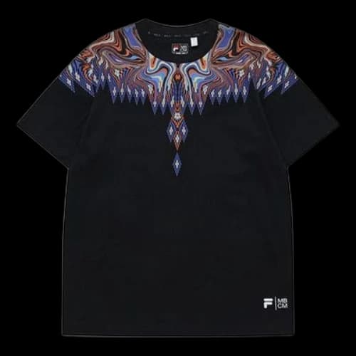 FILA FUSION x Marcelo Burlon SS22 Tee 'Black Purple'