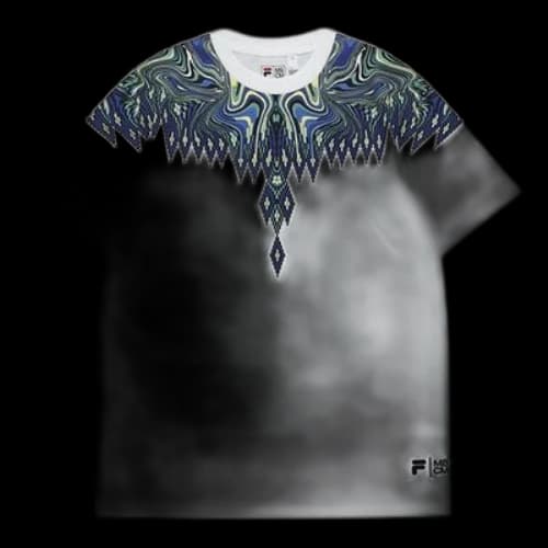 FILA FUSION x Marcelo Burlon SS22 Tee 'White Green'