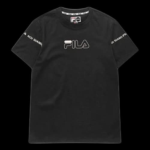 FILA FUSION Short Sleeve Black T-Shirt (Women's)