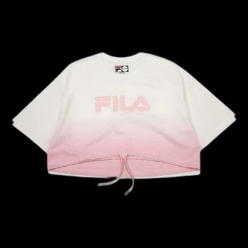 FILA FUSION Drawstring Short Sleeve White (Women's)