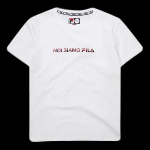 FILA FUSION Short Sleeve White T-Shirt (Women's)