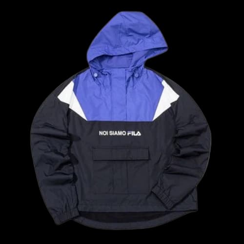 Fila FUSION Athleisure Casual Sports Woven Hooded Jacket Colorblock