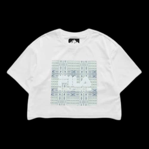 Fila FUSION x White Mountaineering Crossover Round Neck Printing Short Sleeve