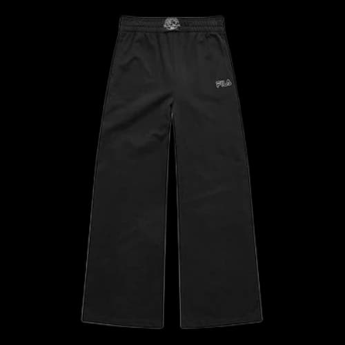 KKiFILA FUSION Casual Knit Long Pants Black (Women's)