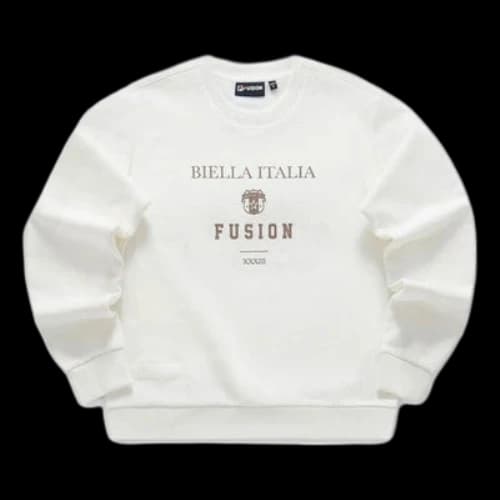 FILA FUSION Letter Printed Sweater 'White' (Women's)