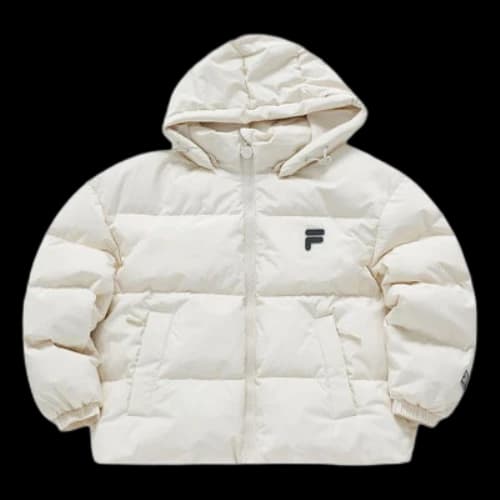 FILA FUSION Hooded Down Jacket 'White' (Women's)
