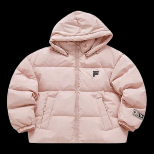 FILA FUSION Hooded Down Jacket 'Pink' (Women's)